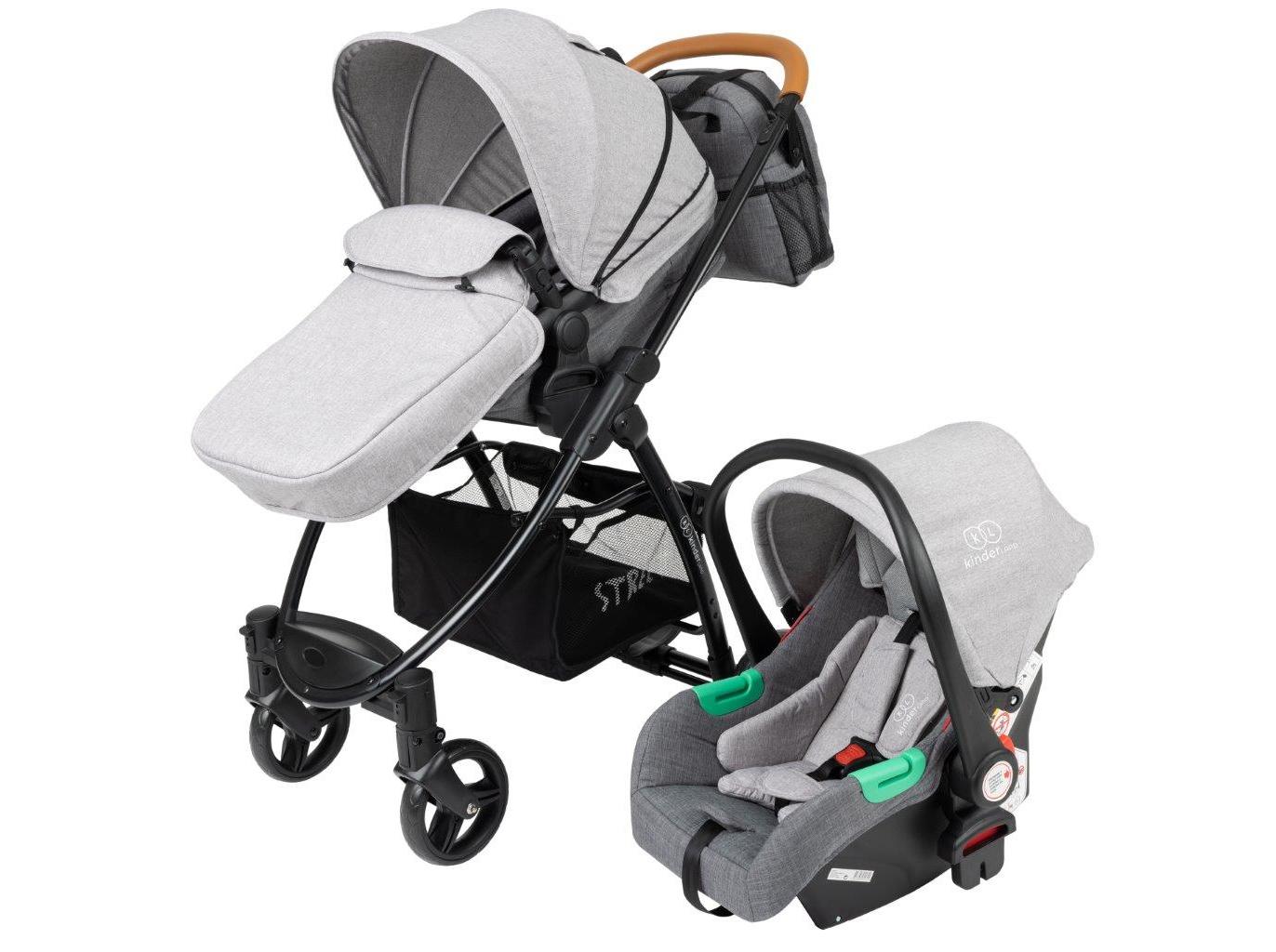 CONJUNTO RUA KINDERLAND CONVERTIVEL CINZENTO