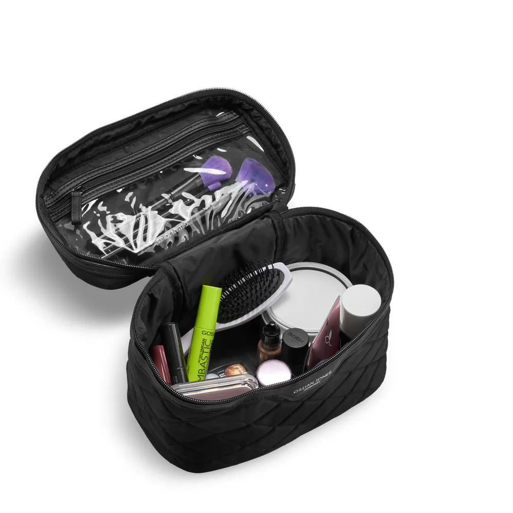 Gillian Jones Beautyboks i 100% genanvendt plastik - Sort