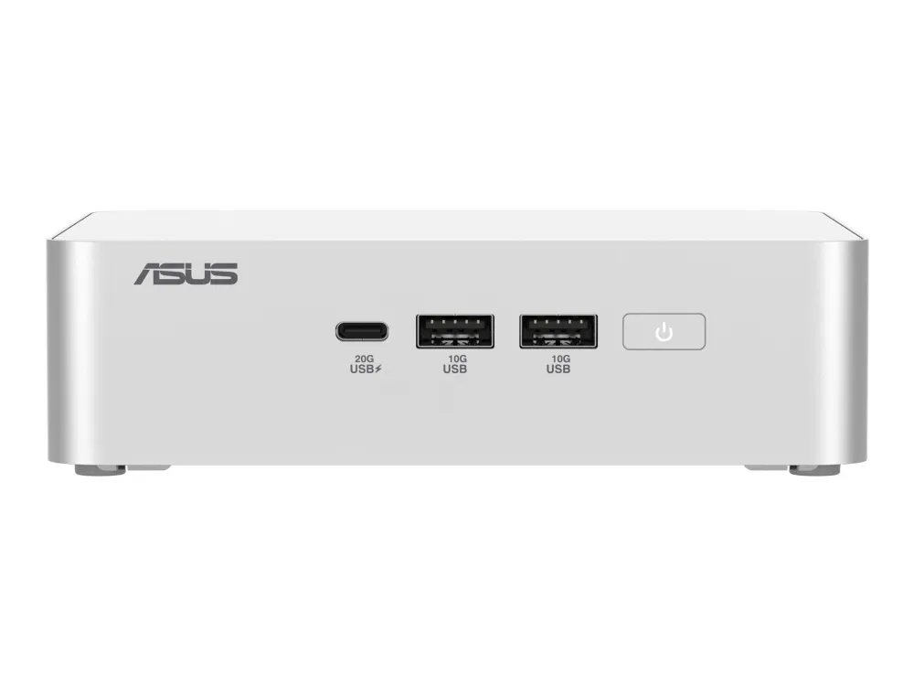 ASUS NUC 15 Pro  RNUC15CRSU700002 - Barebone - mini PC 1 x Core Ultra 7 255H / op til 5.1 GHz - RAM 0 GB - Arc Graphics 140T - IEEE 802.11ax (Wi-Fi 6), IEEE 802.11be (Wi-Fi 7), Bluetooth 5.4, 2.5 Gigabit Ethernet, Gigabit Ethernet - sølv
