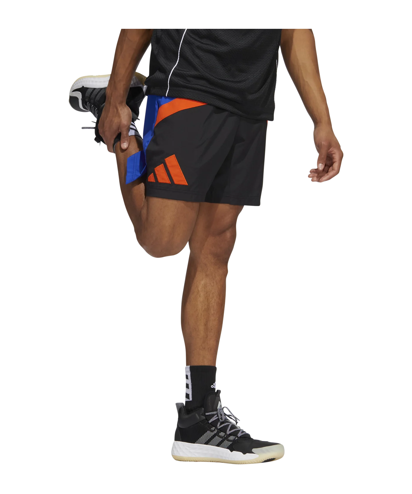 adidas Galaxy Short Blau Schwarz Orange