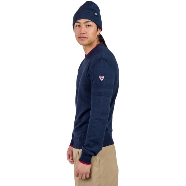 Pull ROSSIGNOL STRIPE RN KNIT DARK NAVY