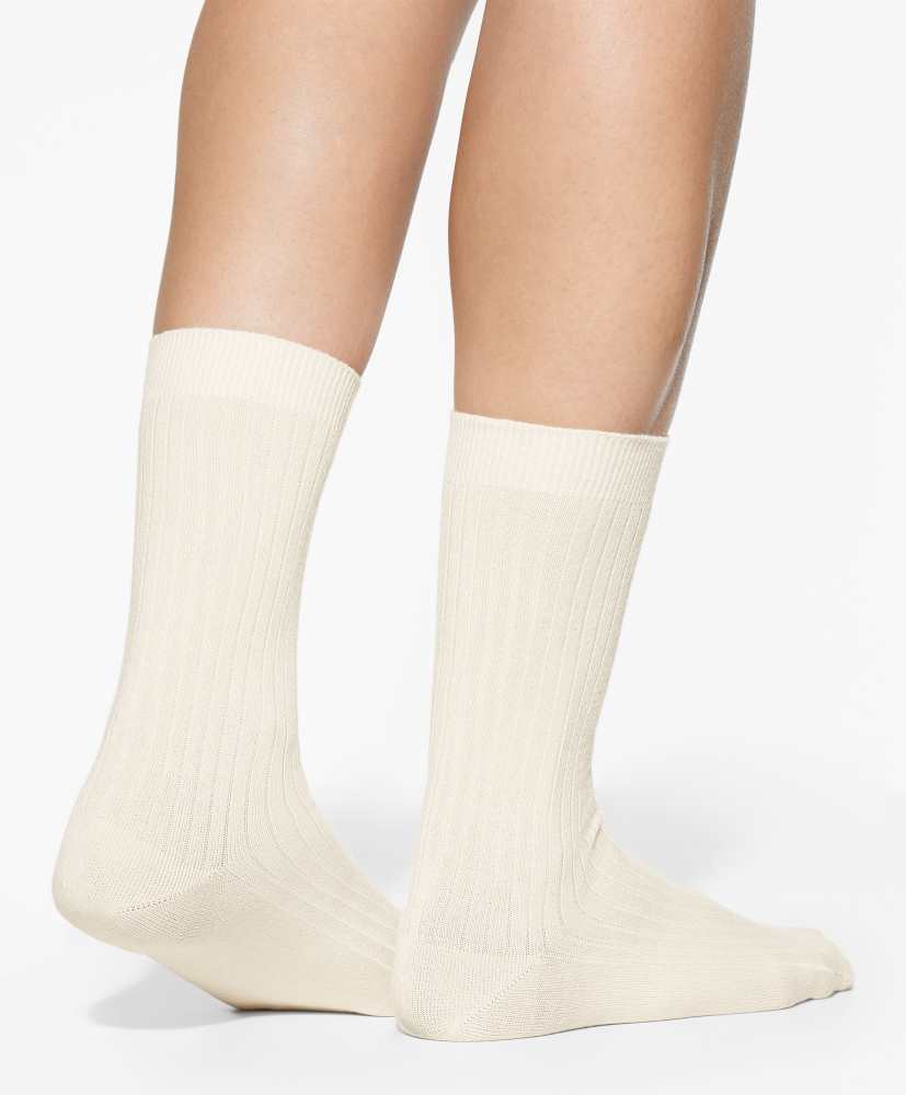 Meias clássicas de modal com cashmere