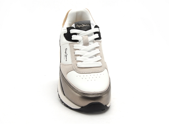 Pepe jeans basses femme dean kent pls31531 blanc