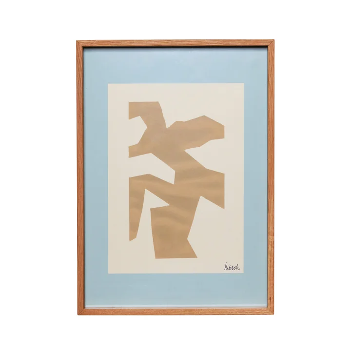 Hübsch Interior - Focal Bilderrahmen, 30 x 42 cm, Eiche