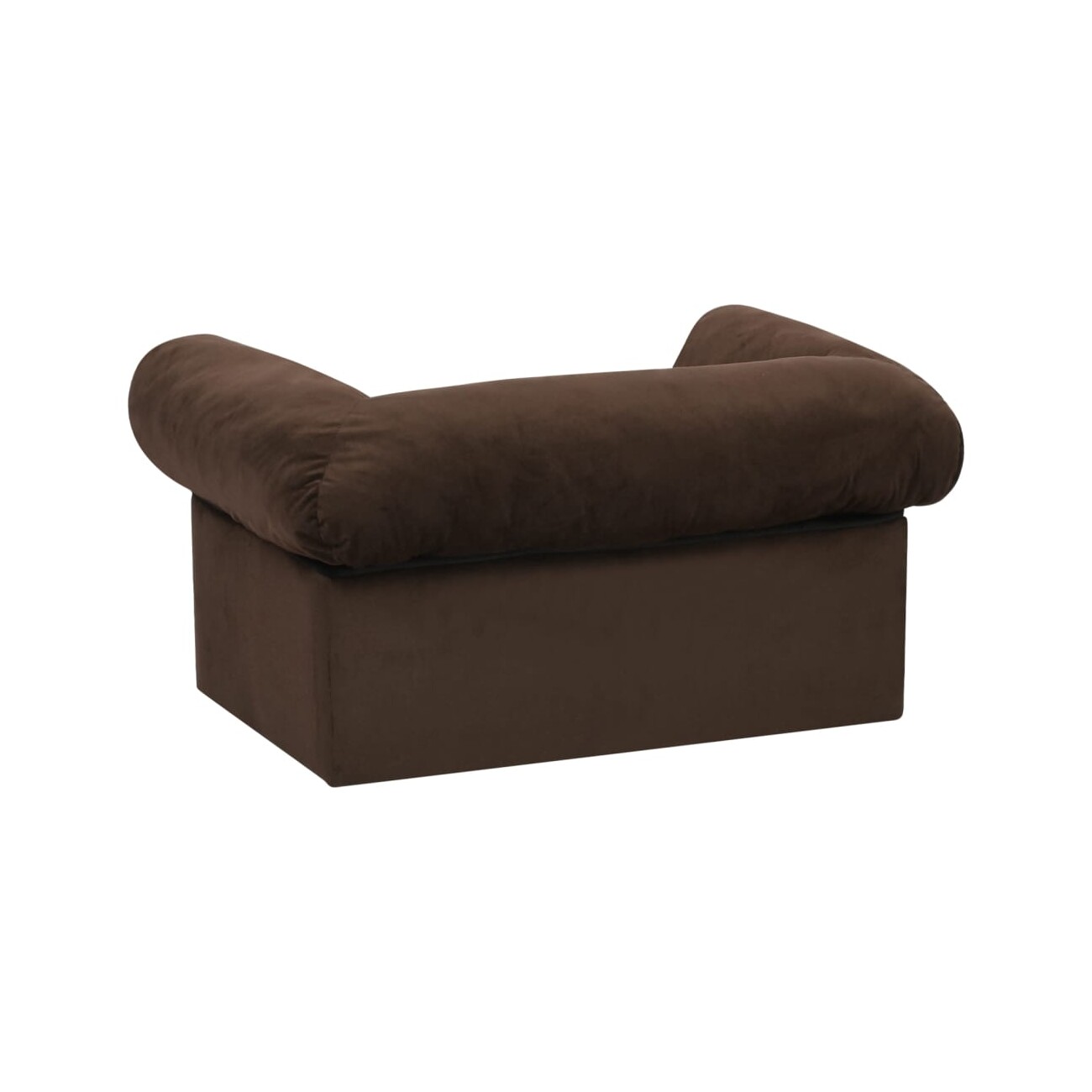 VidaXL Hundesofa Plüsch mit Schublade 75x50x38cm braun