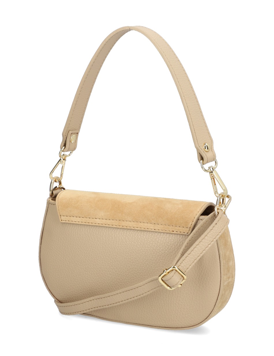 Lederkombination Mini Bag