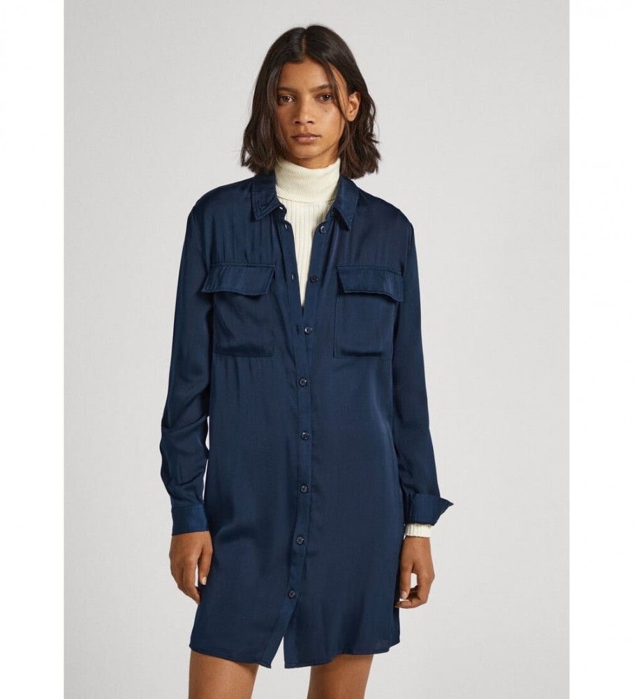 Pepe Jeans Vestido Itziar marinho