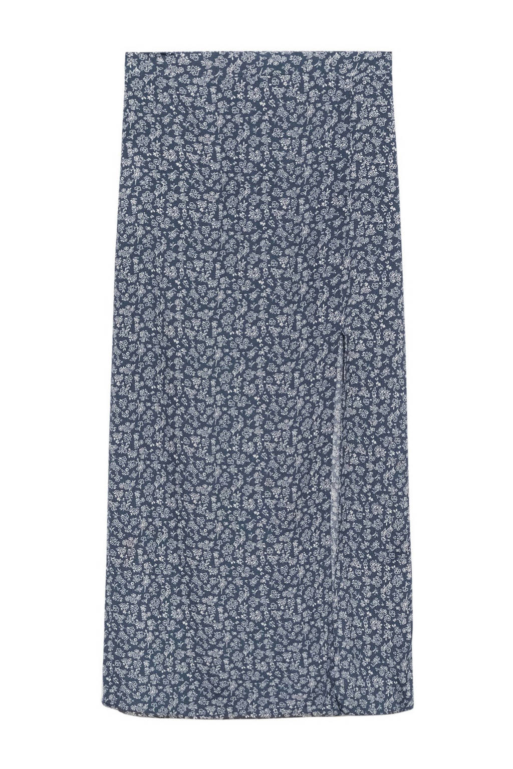 MANGO TEEN a-lijn rok blauw