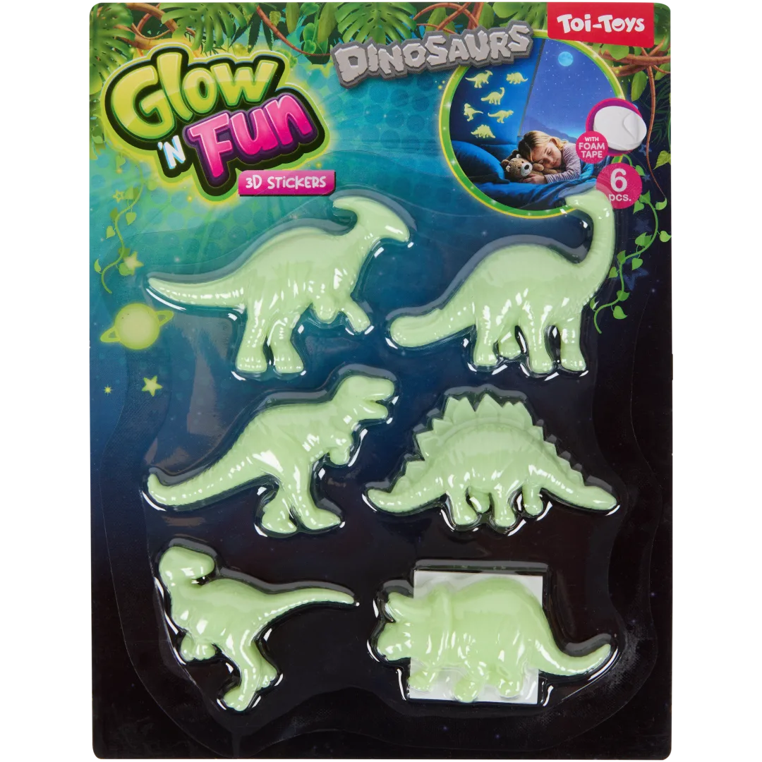 Glow in the dark stickers Diverse varianten
