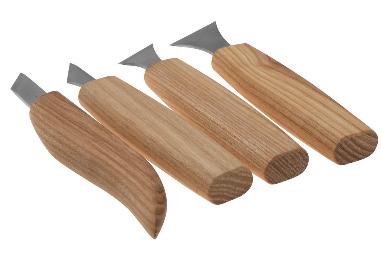 BeaverCraft S05 Chip Carving Knife Set, houtsnijset