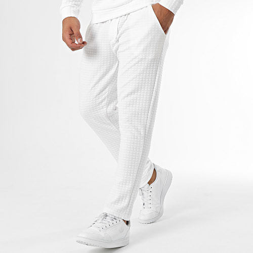 Ensemble Sweat Crewneck Et Pantalon Jogging 1070521 Blanc