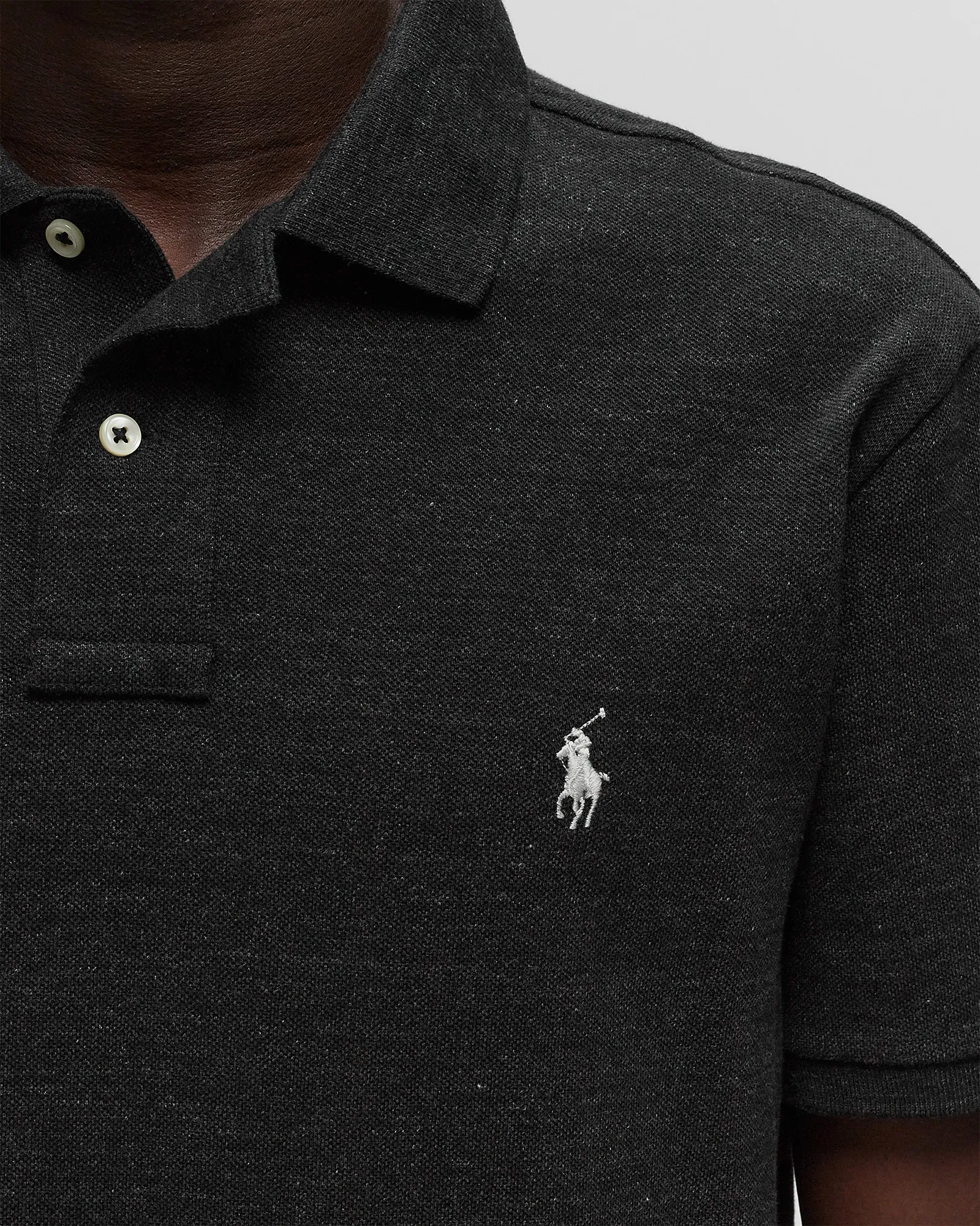 Camisa polo de malha de manga curta Polo Ralph Lauren