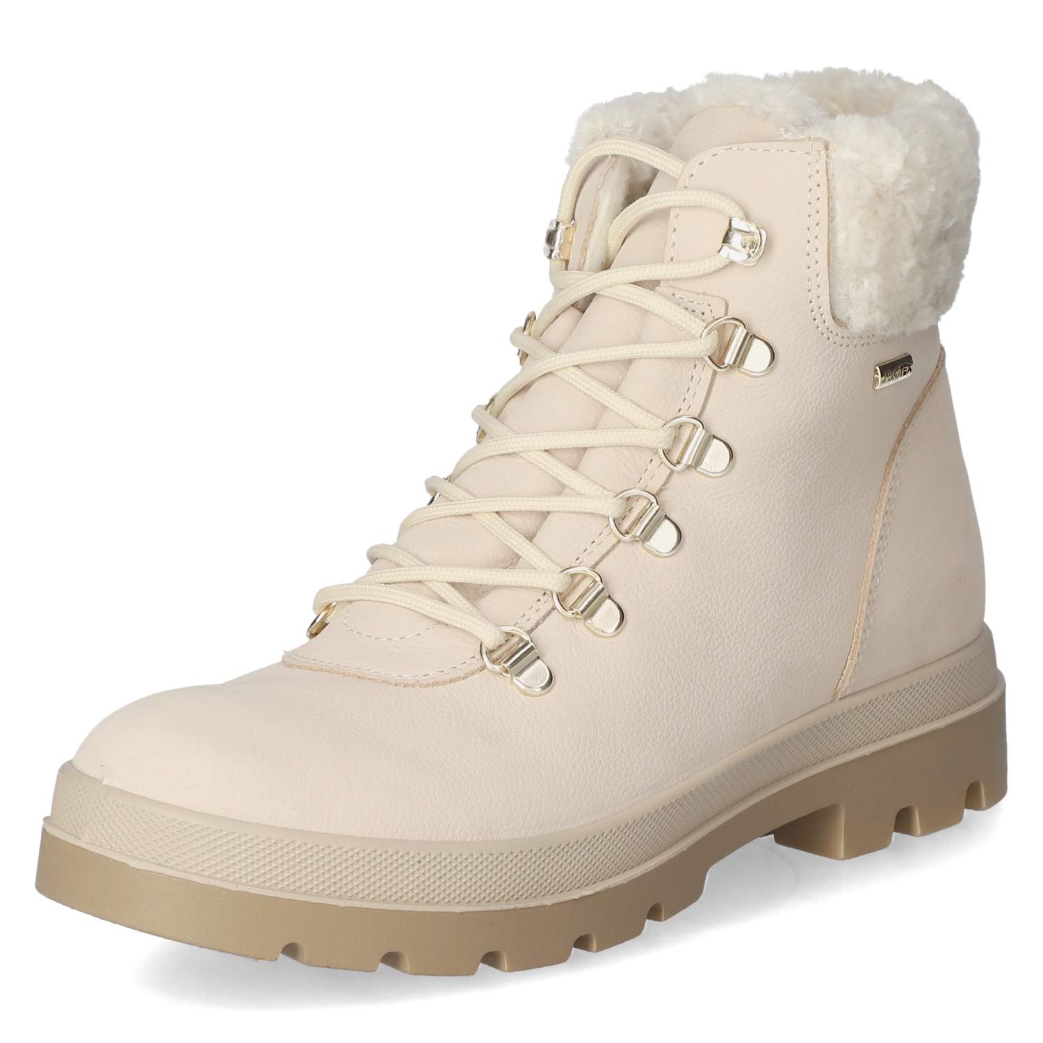 Beliana Schnürstiefeletten - panna