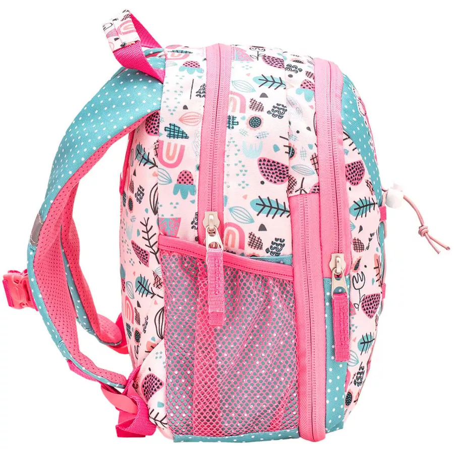 Belmil Kindergartenrucksack Mini Kiddy Kindergartenrucksack für 1-3 Jährige Kinder mit Brustgurt Little Butterfly
