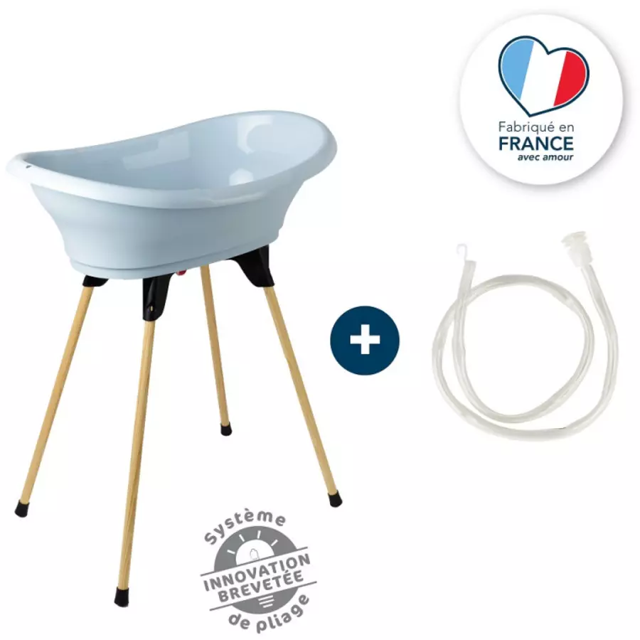 Thermobaby® Badewannen-Set Vasco, babyblau