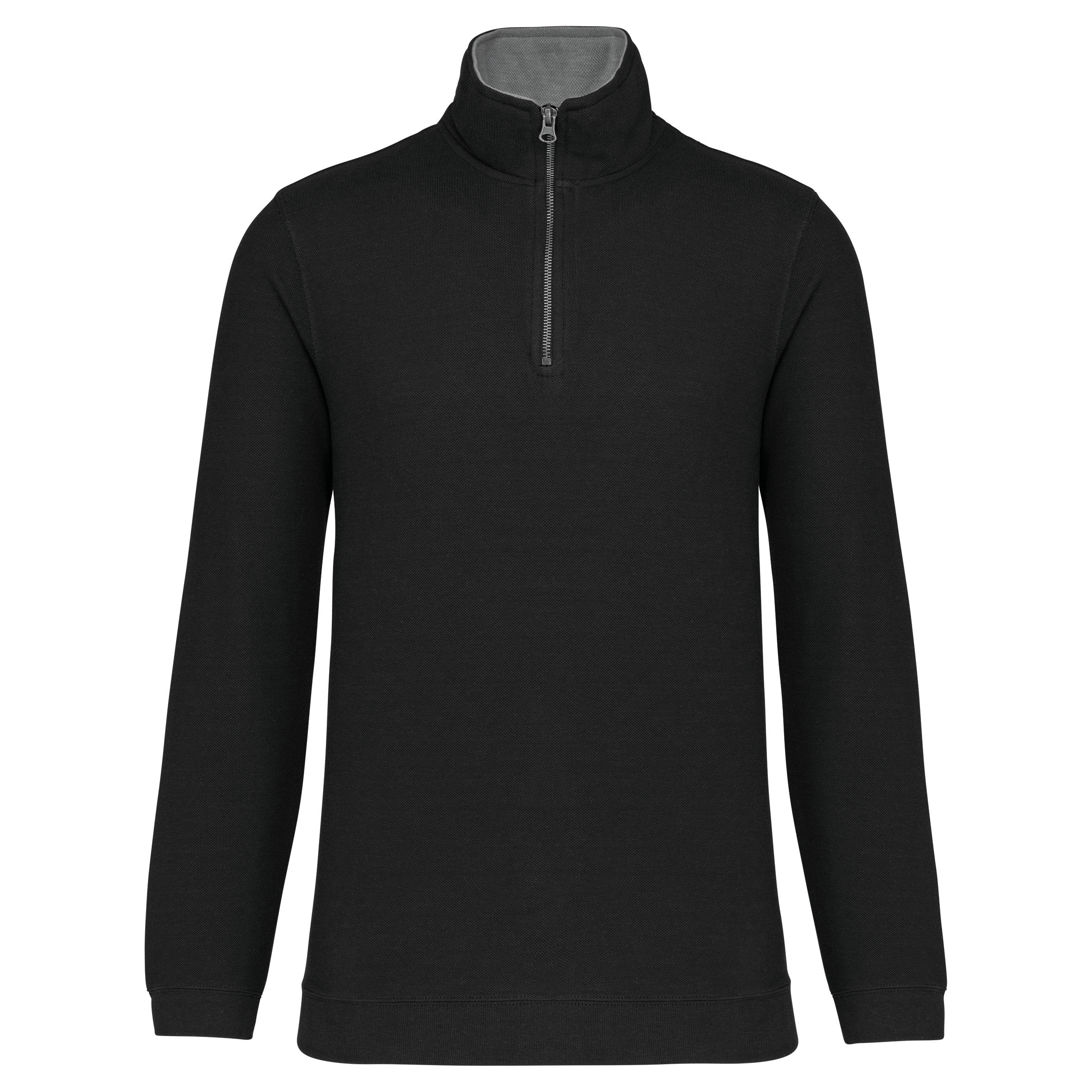 Kariban K206 - TRUCKER > SWEAT-SHIRT PIQUE COL ZIPPÉ