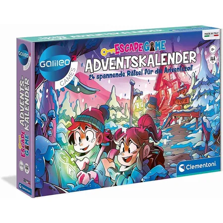 Clementoni - Galileo - Escape Game - Adventskalender