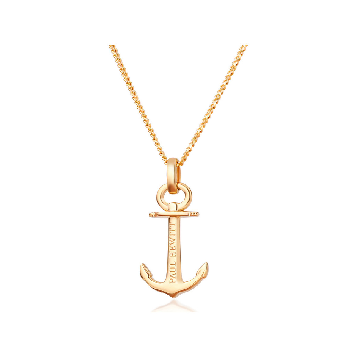 Collier Paul Hewitt argent 925 doré 44 cm