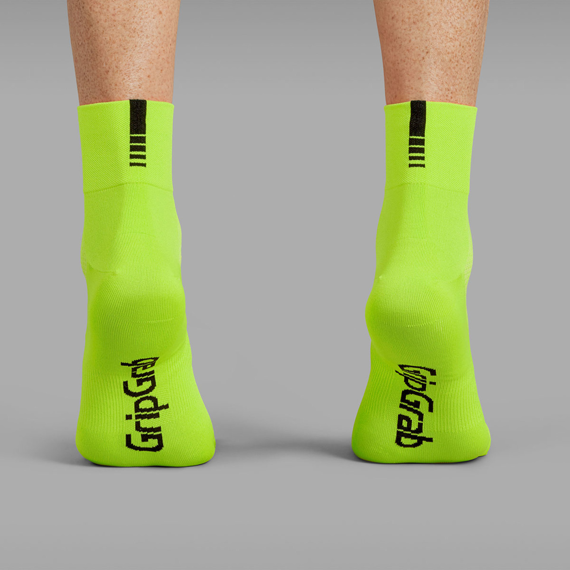 GripGrab Lightweight SL Summer Korte Fietssokken Hi-Vis Geel