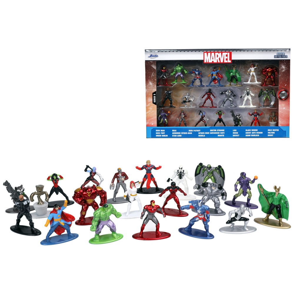Nano Marvel Die-Cast 20er Figurenpackung