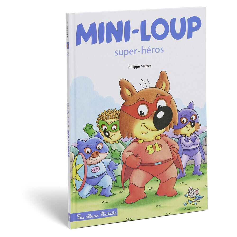 Livre Mini-Loup Super-héros - Philippe Matter, Hachette jeunesse
