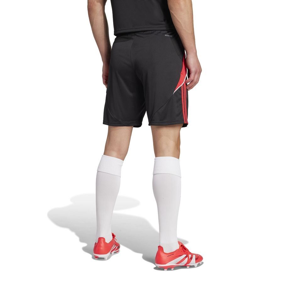 adidas Short d'Entraînement Tiro 24 - Noir/Pure Ruby