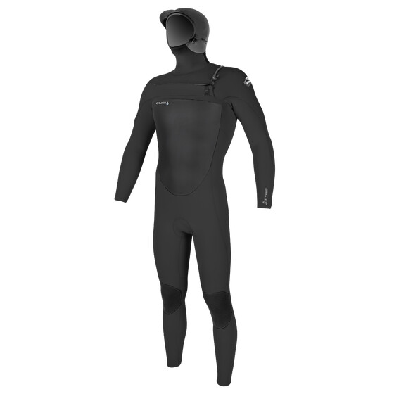 O'Neill Herren Neoprenanzug Epic 6/5/4 Chest Zip W/Hood Black/Black