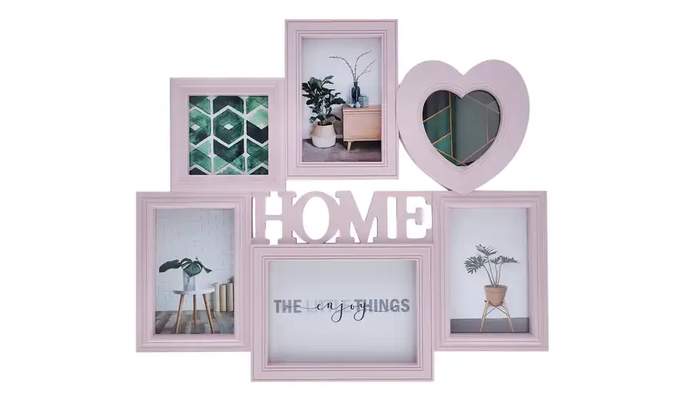 Bilderrahmen Collage Home
