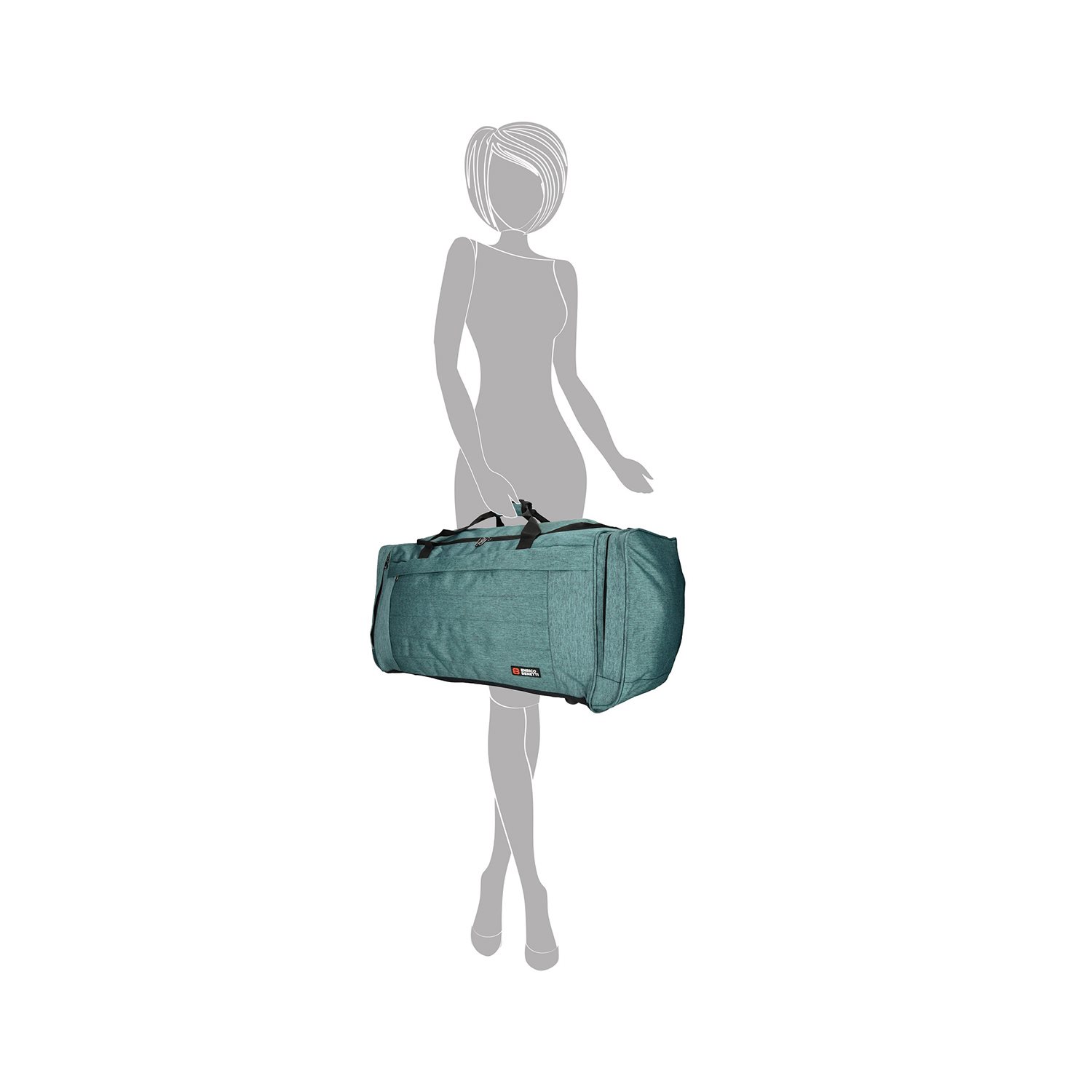 Enrico Benetti Montevideo Sport / Travel Bag 87L green