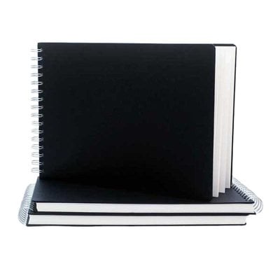 Seawhite A4 Euro Landscape Hardback Sketchbook: 160 GSM