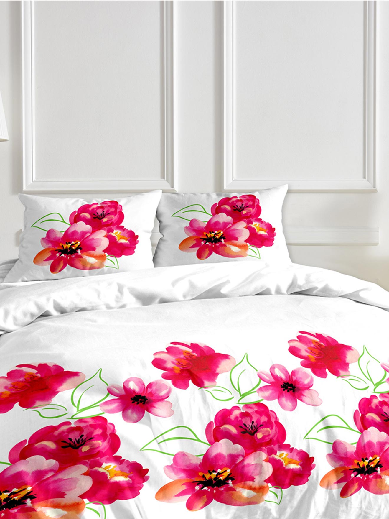 Parure housse + 2 taies CAMELIA