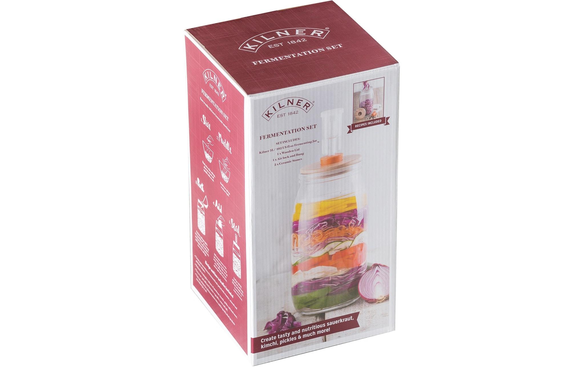 Fermentationsglas 3000 ml, 1 StückFermentationsset 3 l VV