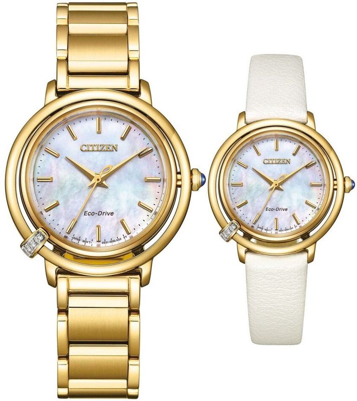 Citizen - Analoge Horloge - Goud - Roestvrijstaal - Eco-Drive