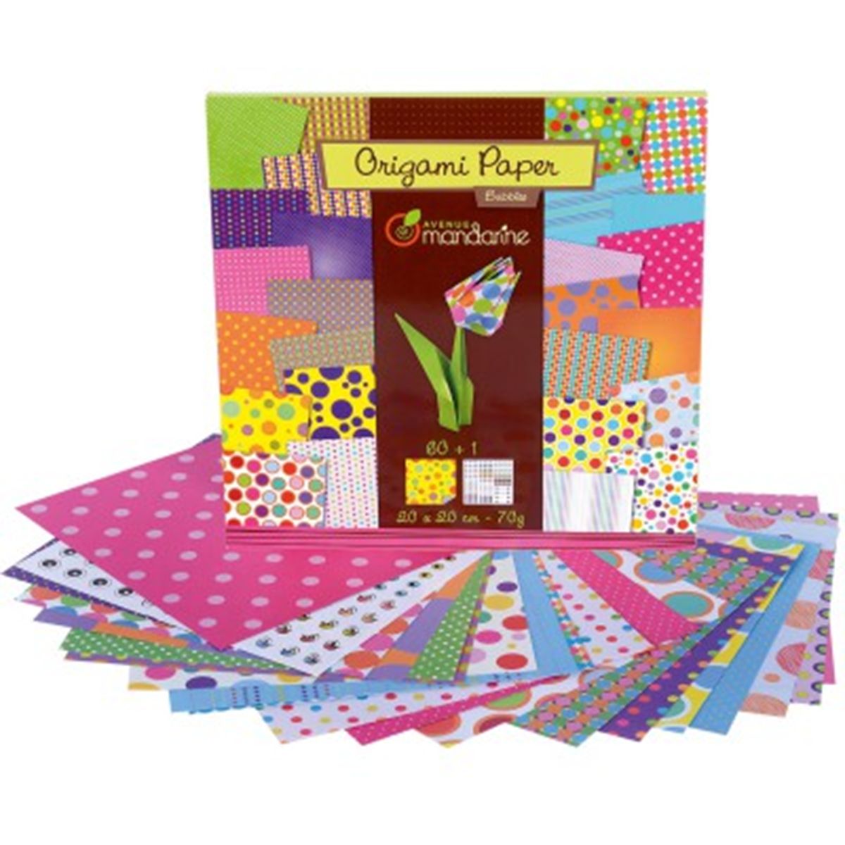Kit créatif Origami : Papier Bubbles