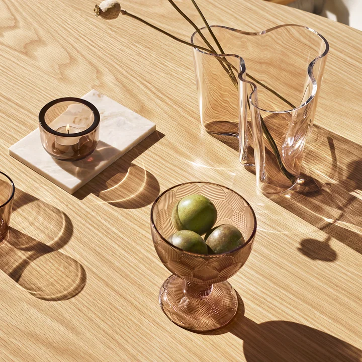 Iittala - Miranda Schale auf Fuss 145 mm, klar