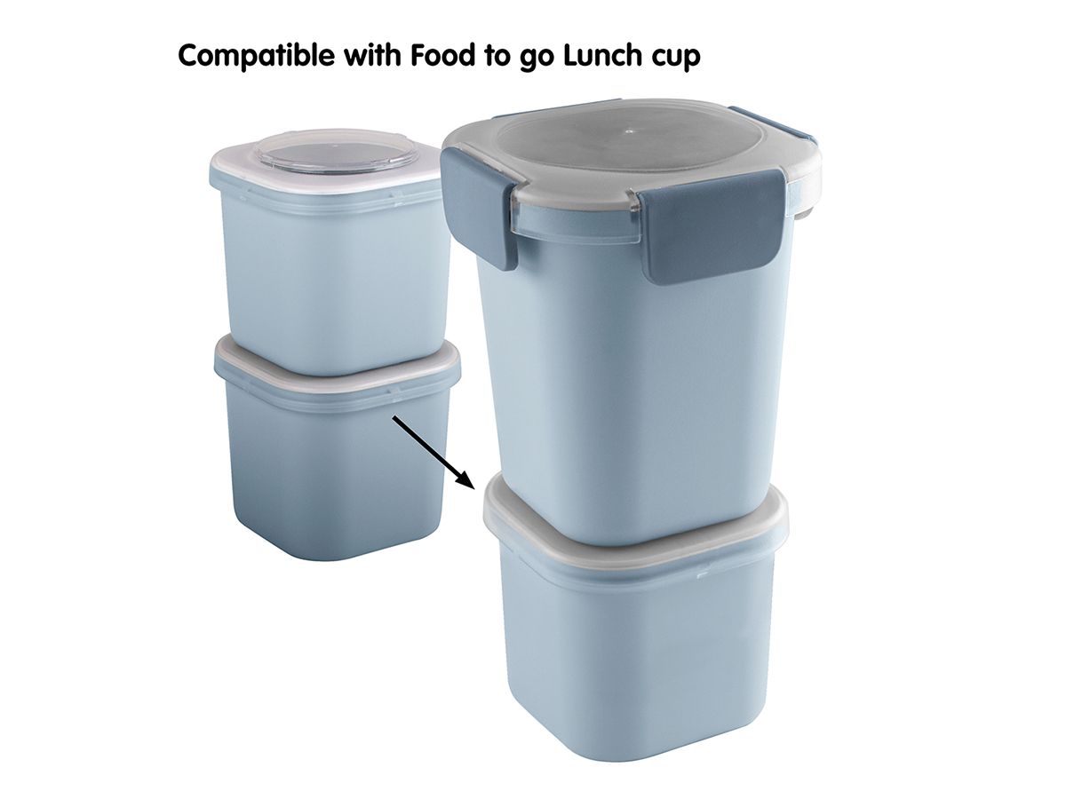 Sunware sigma home Food set van 2 lunchbakjes - Blue