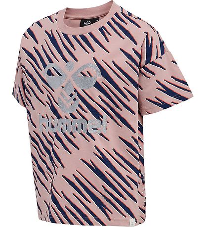 Hummel T-Shirt - hmlAmelia - Holzrose