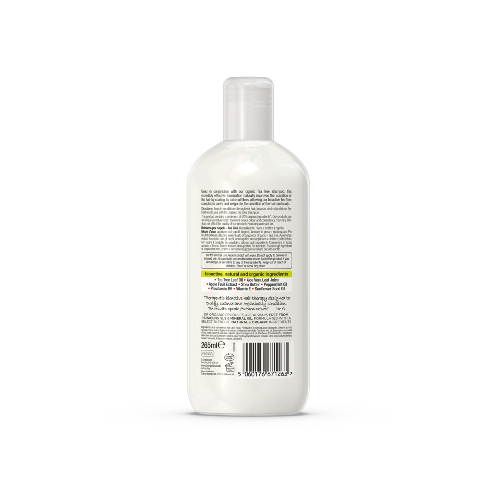 Dr. Organic Tea Tree Conditioner265 ml