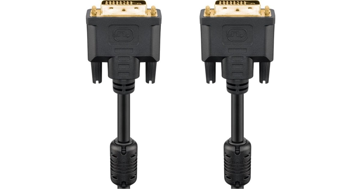 goobayDVI-D kabel  (Zwart, 10 meter)