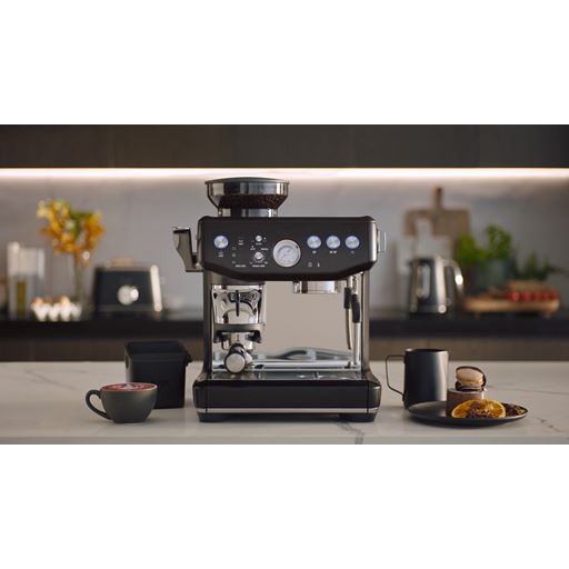 Sage The Barista Express Impress Kaffemaskine, Black Truffel