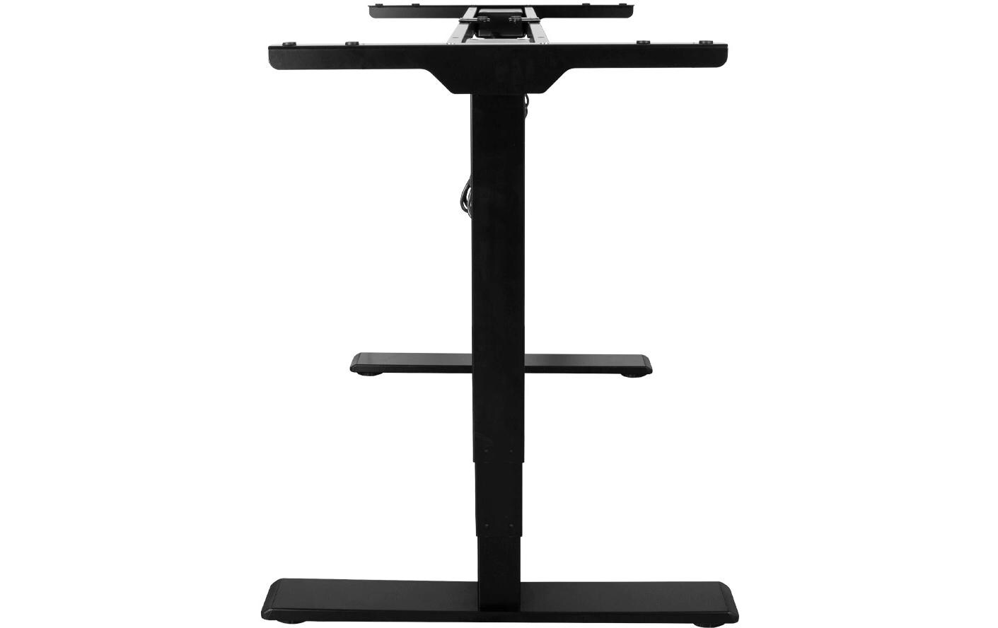 Tischgestell ET225E, Höhe: 645-1300 mm, Schwarz<br>Höhenverstellbares Tischgestell