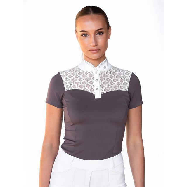 Wedstrijdshirt Equestrian Stockholm Champion Dark Violet Paars