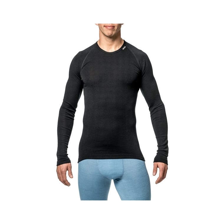 Woolpower Crewneck Lite Black