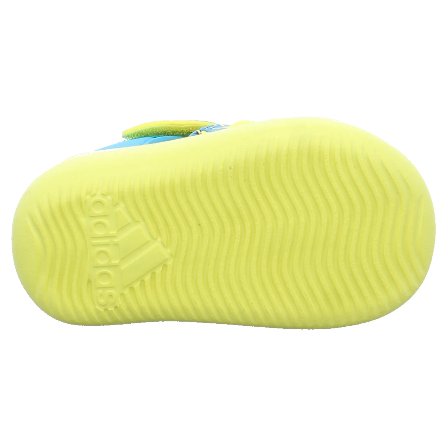 ADIDAS Kleinkinder-Sandale wasserfest Gelb Synthetik  Babysandale