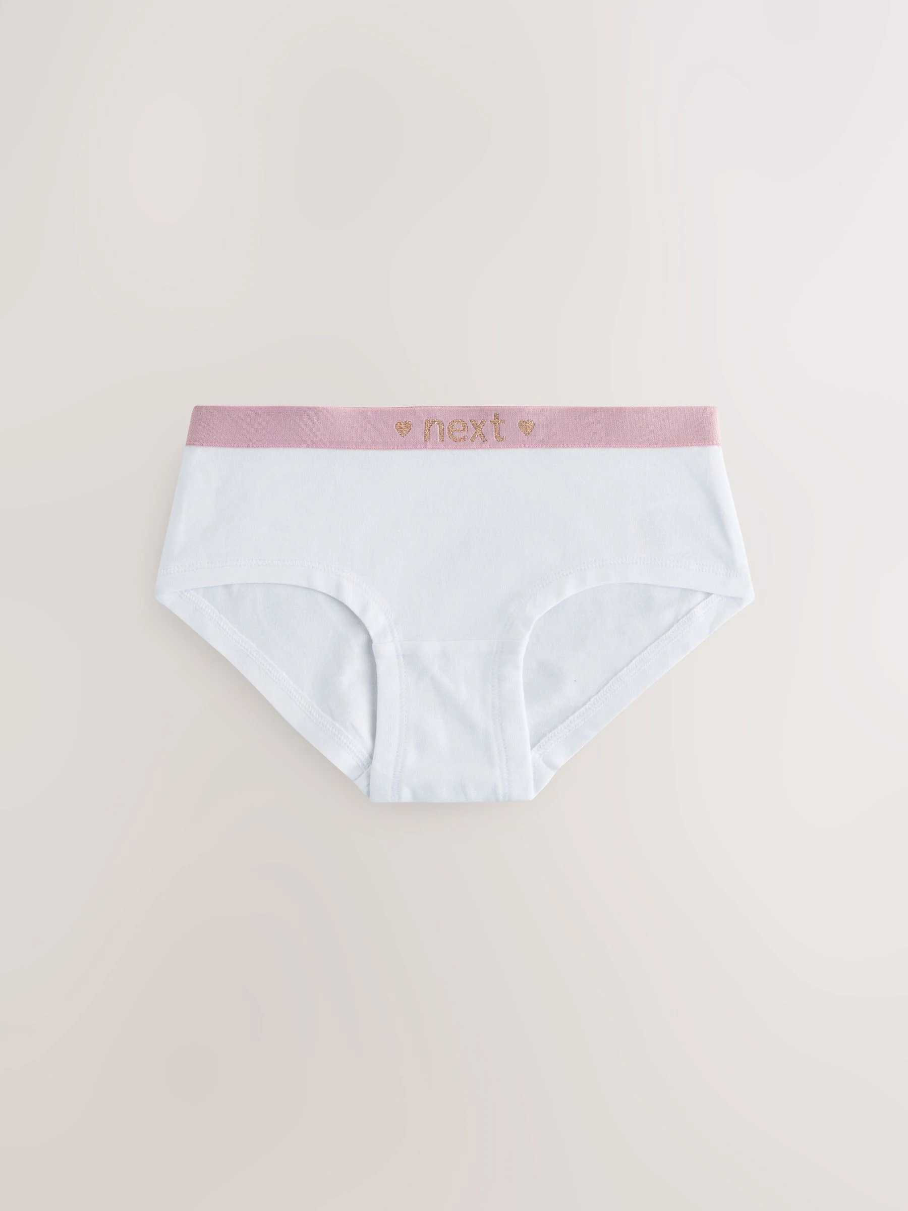 Roze/grijs - Verpakking van 7 hipsters (2 - 16 jr)