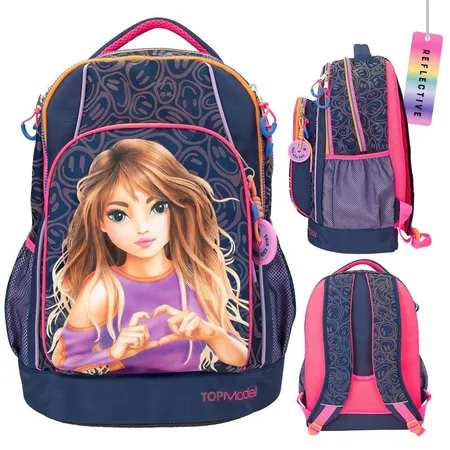 Depesche TOPModel Schulrucksack NIGHT LIGHT