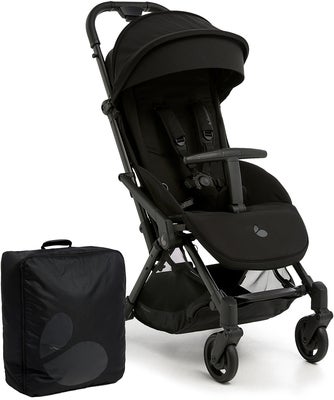Beemoo Easy Fly Lux 4 Trille inkl Padded Transportveske, Jet Black