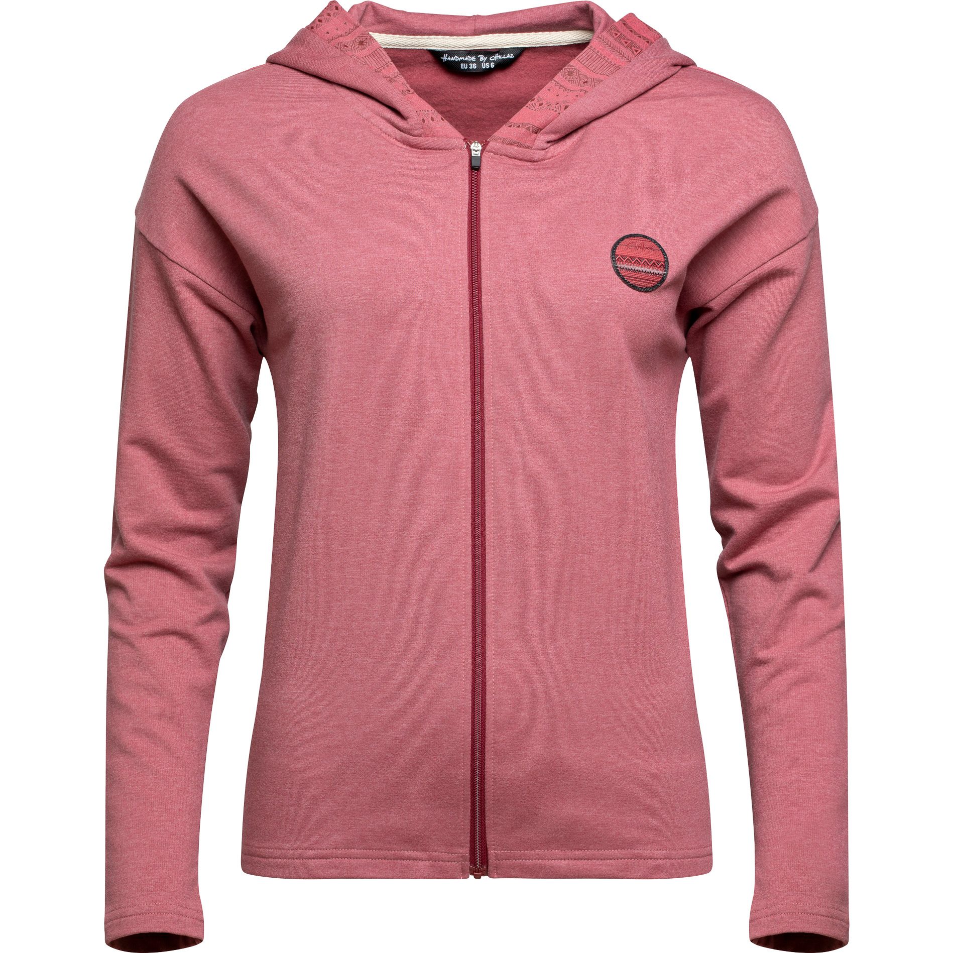 Chillaz Salzburg Kapuzenjacke Damen rot