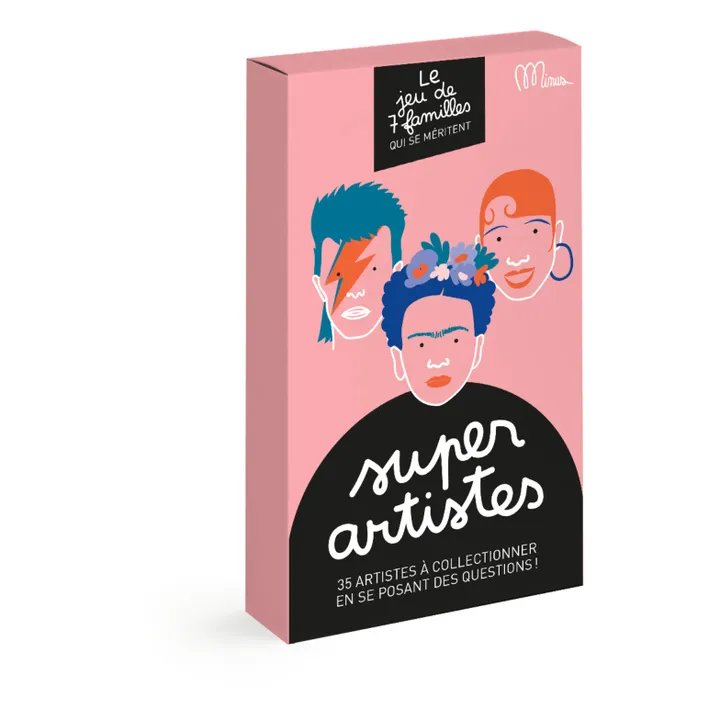 Minus Editions Jeu de 7 familles - Super artistes