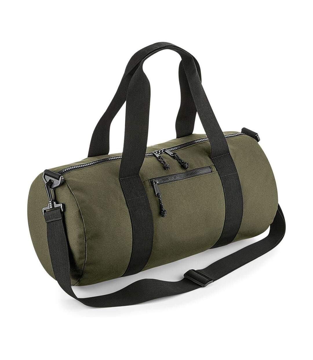 Sac polochon en polyester recyclé - BG284 - vert militaire